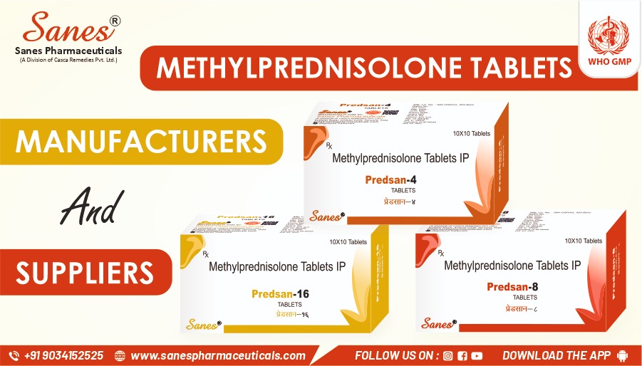 Methylprednisolone tablets