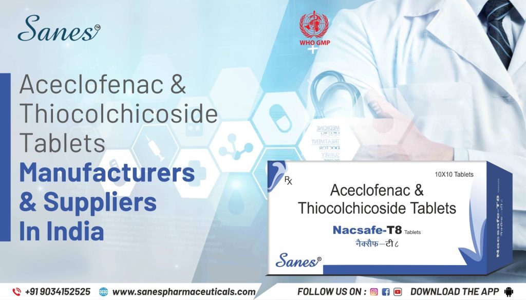 aceclofenac tablets manufacturers