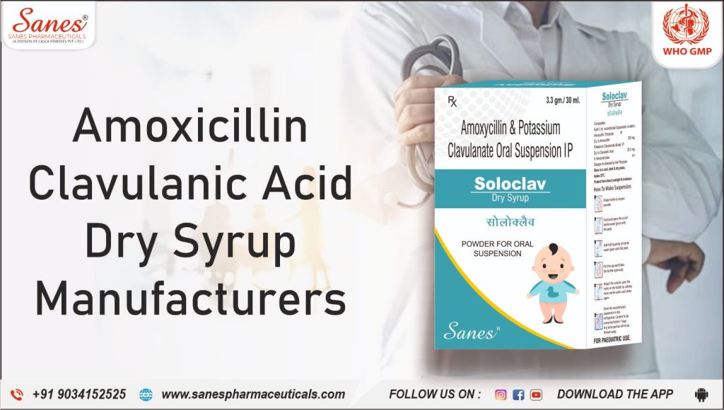 amoxicillin clavulanic acid dry syrup