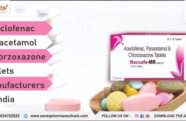 Aceclofenac paracetamol chlorzoxazone tablets