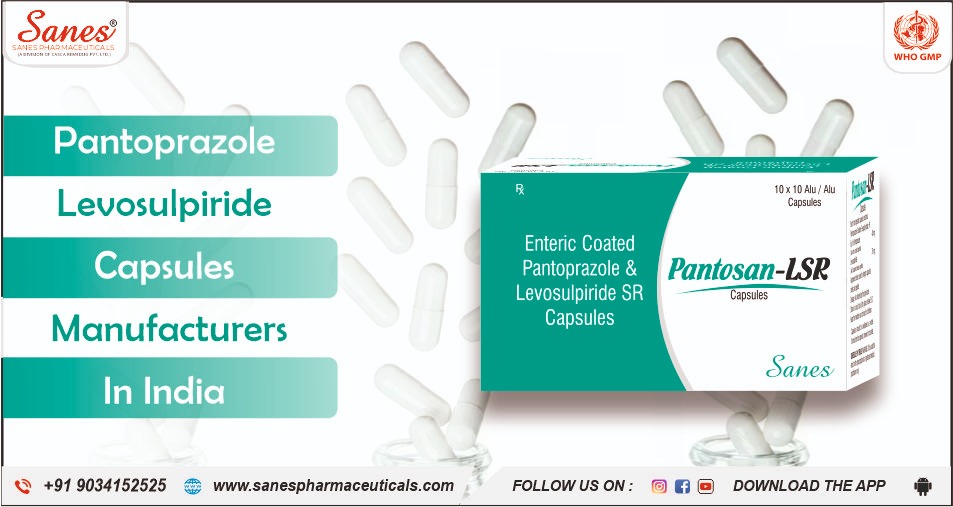 Pantoprazole levosulpiride capsules manufacturers