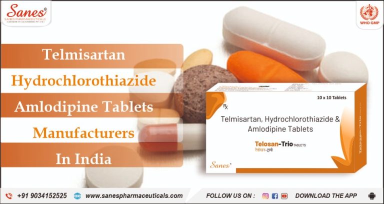 Telmisartan hydrochlorothiazide amlodipine tablets