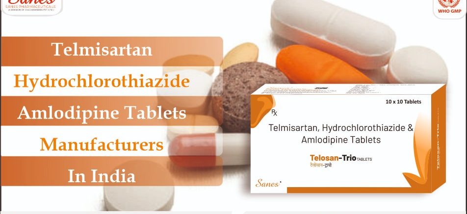 Telmisartan hydrochlorothiazide amlodipine tablets