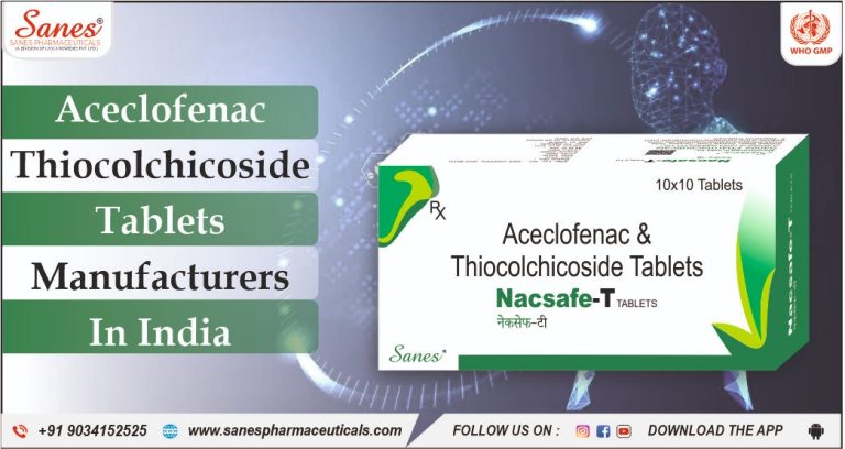 thiocolchicoside tablet manufacturers