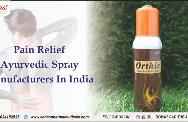 Pain Relief Ayurvedic Spray Manufacturers