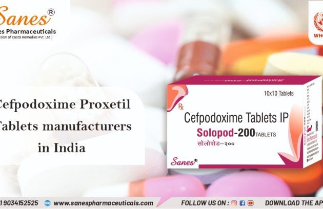 Cefpodoxime Proxetil Tablets Manufacturers