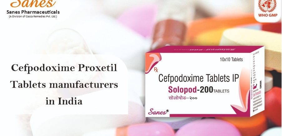 Cefpodoxime Proxetil Tablets Manufacturers