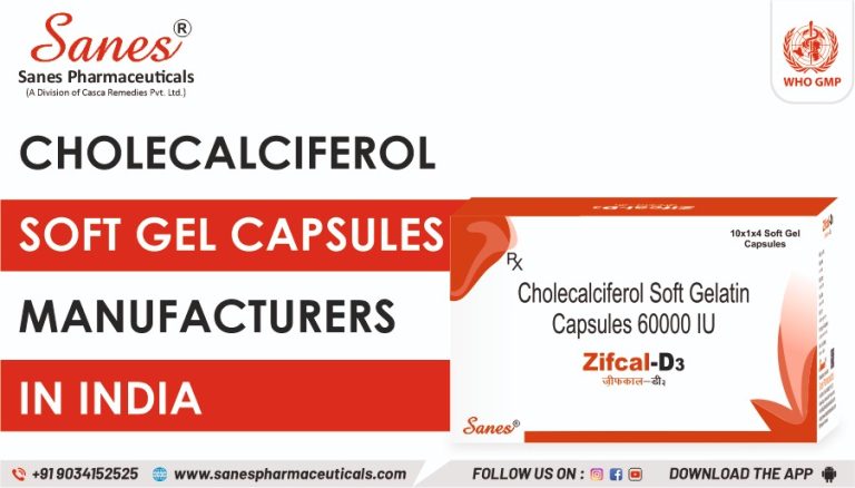 Cholecalciferol Soft Gel Capsules manufacturers