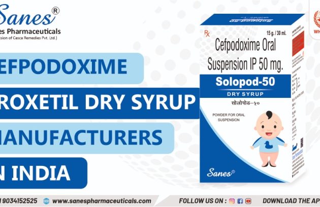 cefpodoxime proxetil dry syrup manufacturers