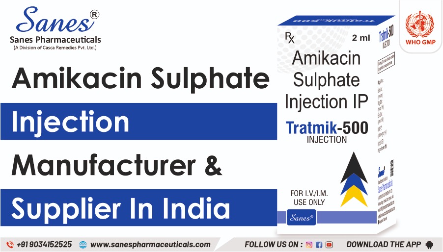 Amikacin sulphate injection manufacturers