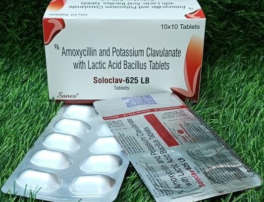 Amoxycillin Clavulanate Acid Lactic Acid Bacillus Tablets