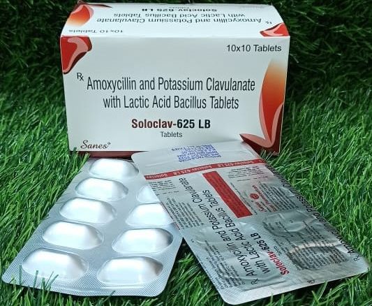 Amoxycillin Clavulanate Acid Lactic Acid Bacillus Tablets