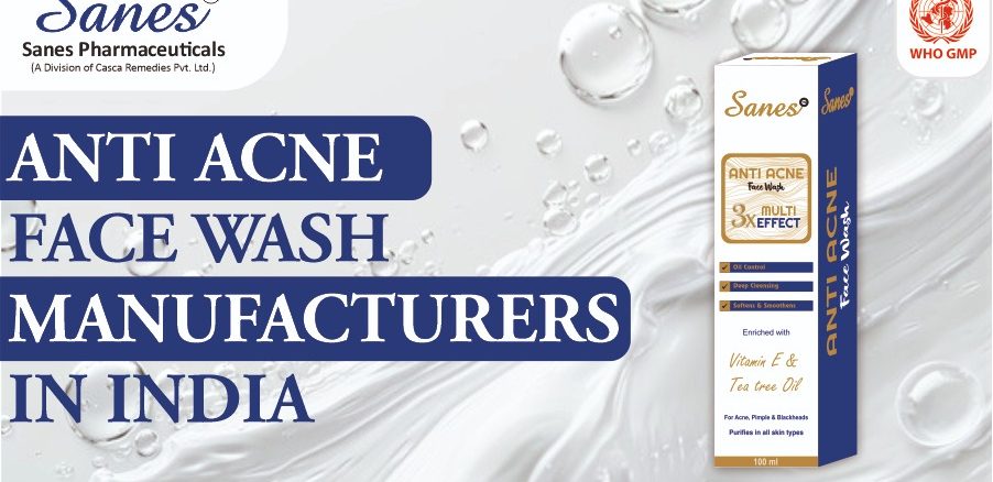anti acne face wash manufacturer