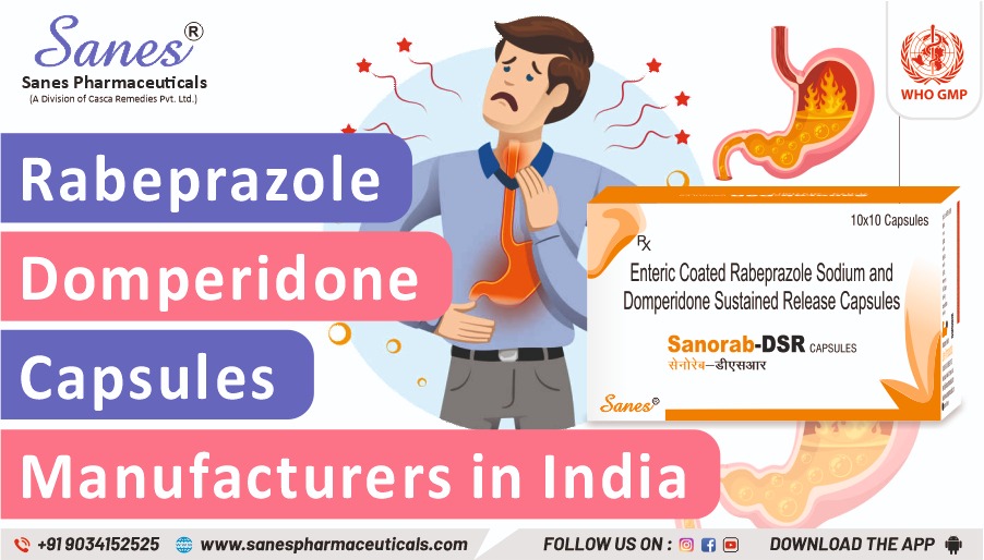 Rabeprazole Domperidone Capsules Manufacturers