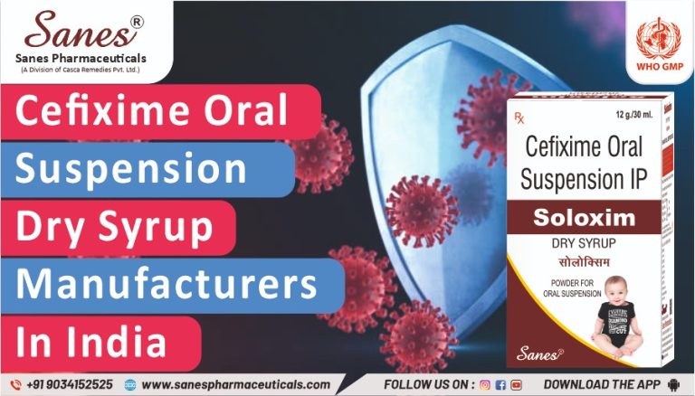 cefixime oral suspension dry syrup manufacturers