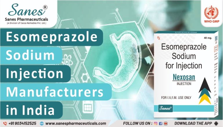 Esomeprazole Sodium Injection Manufacturers