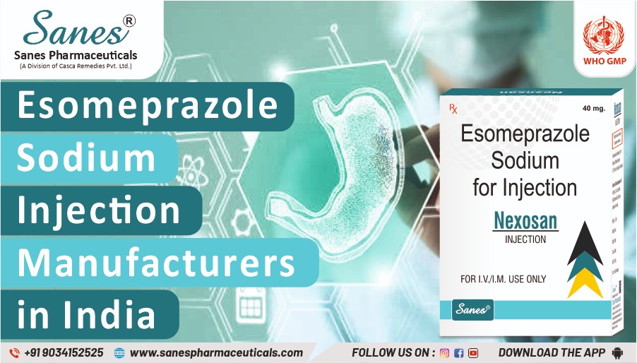 Esomeprazole Sodium Injection Manufacturers