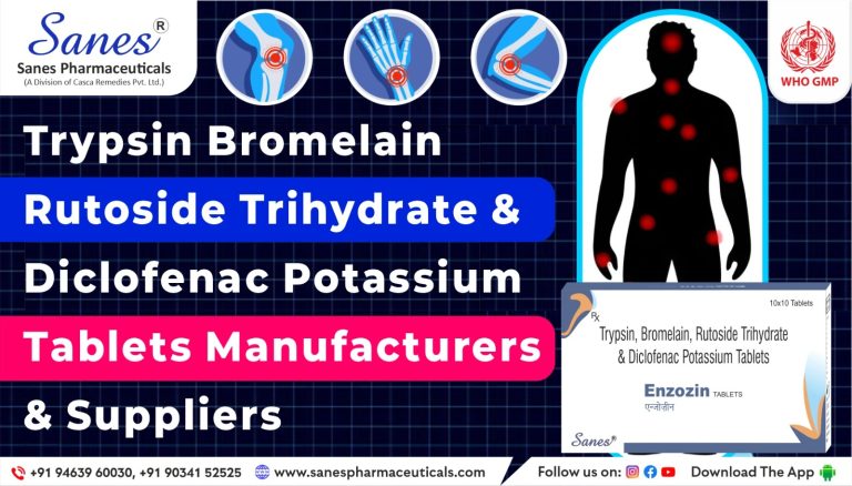 Trypsin Bromelain Rutoside Trihydrate Diclofenac Potassium Tablets