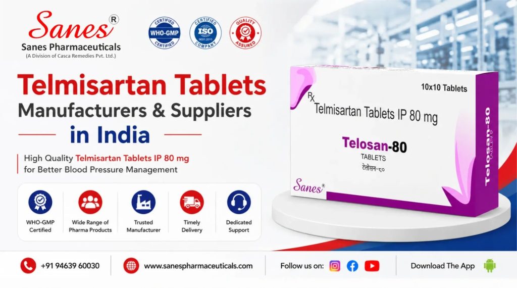 telmisartan tablets manufacturers